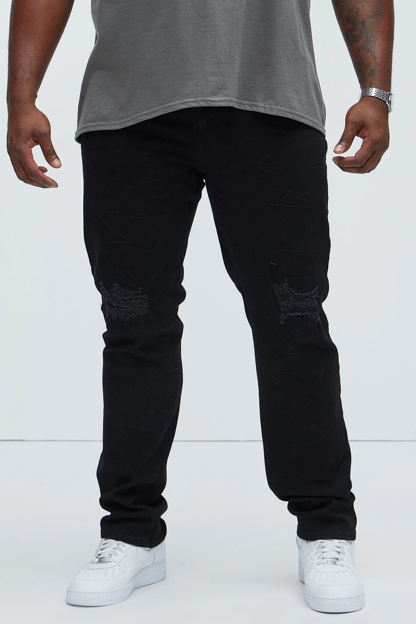 Got To Stay Up Slim Jeans - Black sold by Fashion Nova product image thumbnail 5