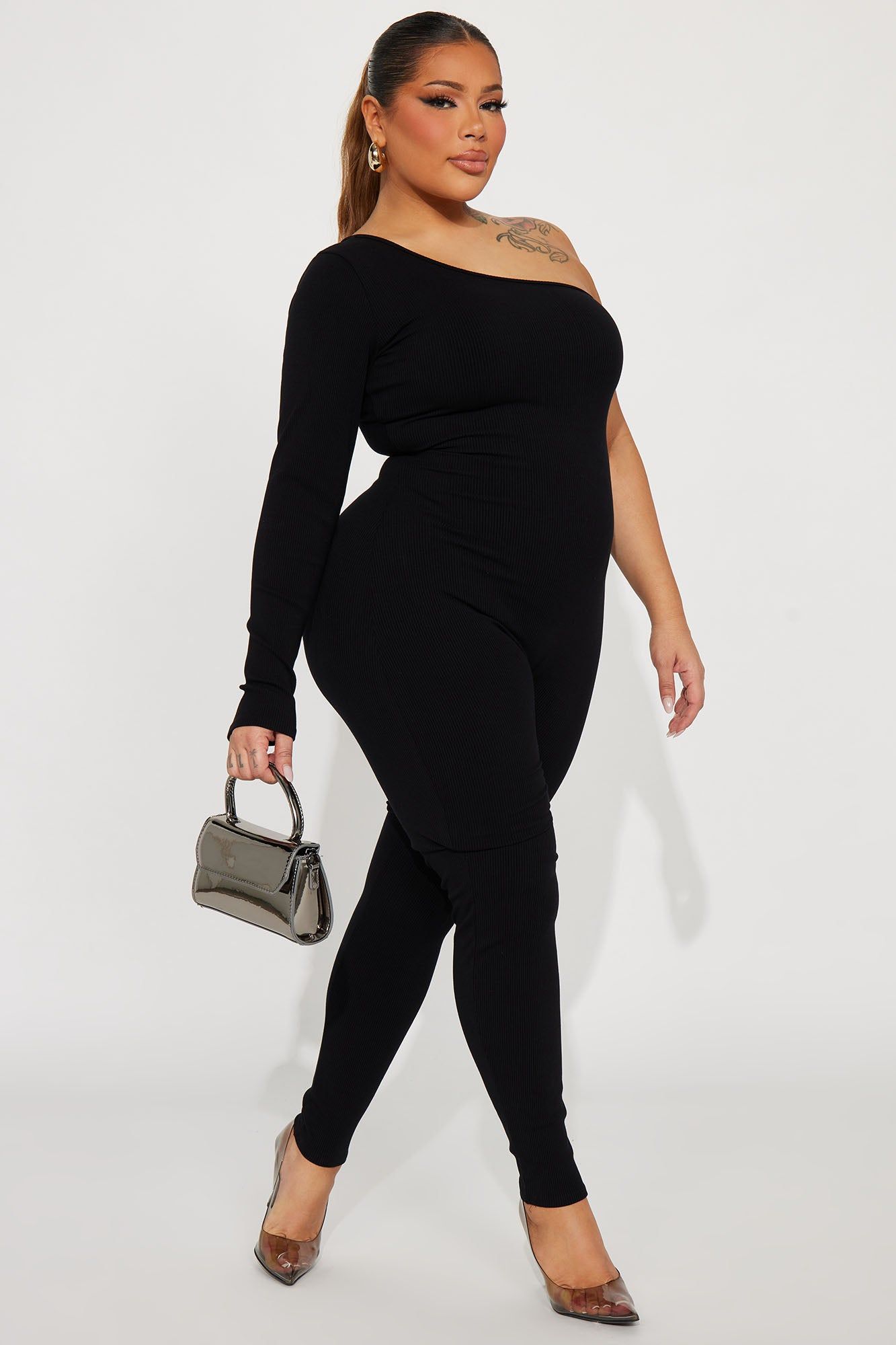 Katia Snatched Jumpsuit - Black sold by Fashion Nova product image thumbnail 5