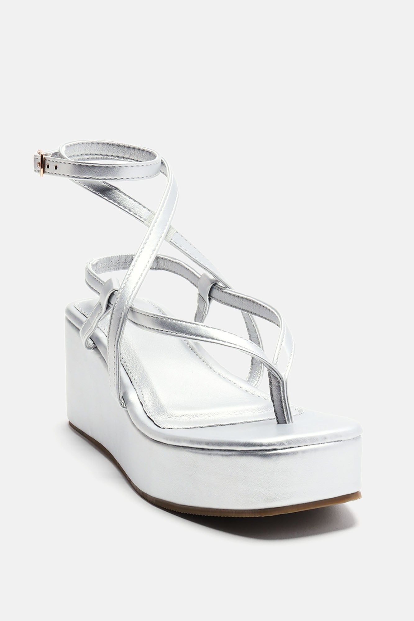 Layton Wedges - Silver sold by Fashion Nova product image thumbnail 2