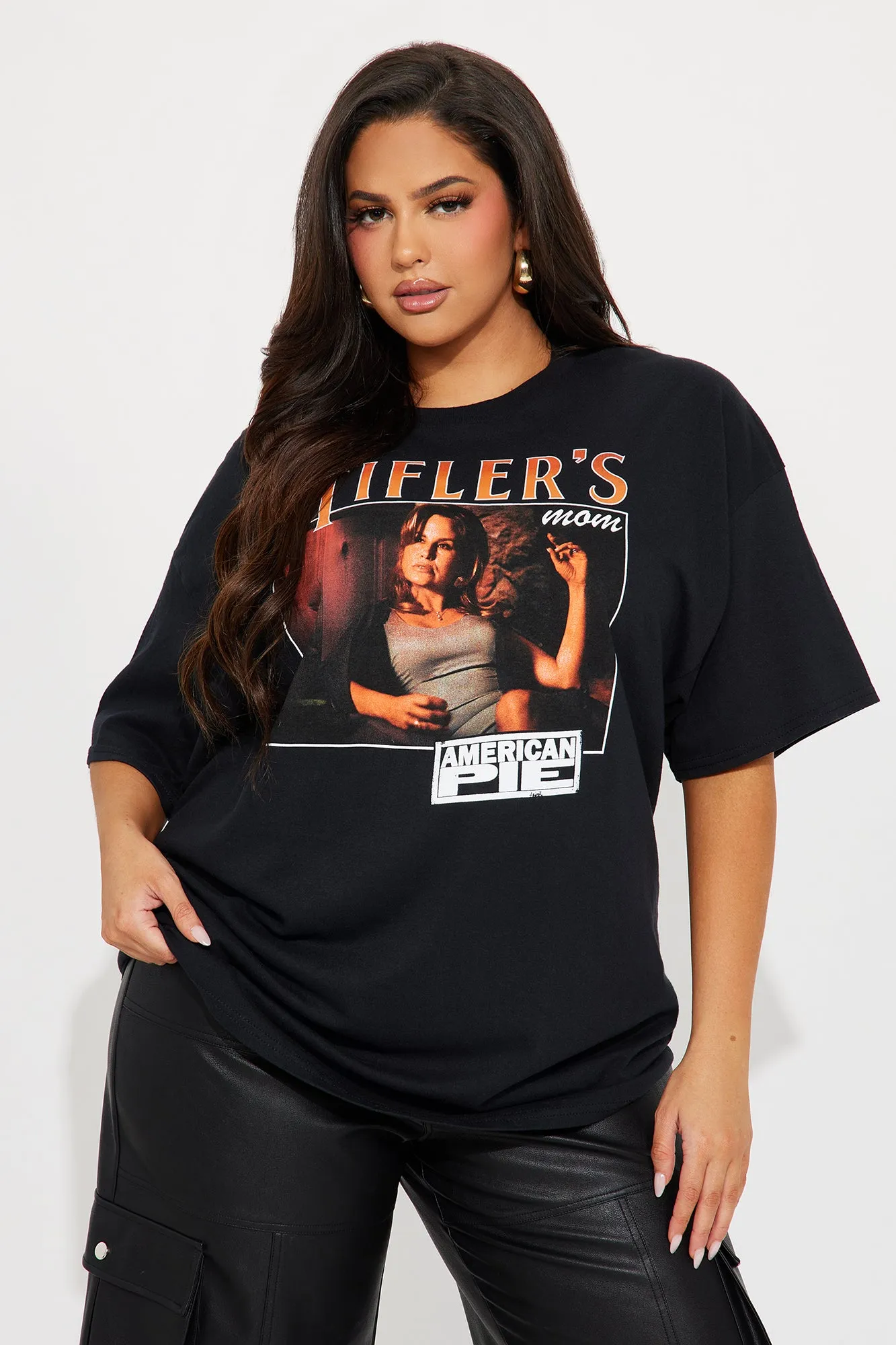 American Pie Stifler's Mom Tee - Black sold by Fashion Nova product image thumbnail 4