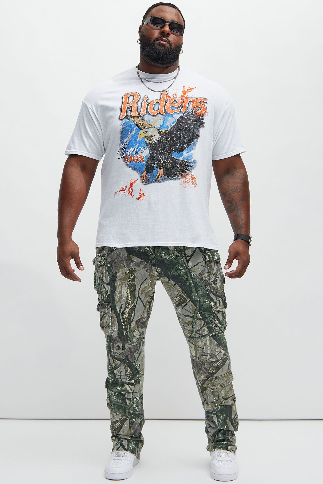 Riders Since 99' Short Sleeve Tee - White sold by Fashion Nova product image thumbnail 5