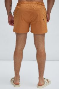 Montez Stretch Swim Trunk Short - Tan sold by Fashion Nova