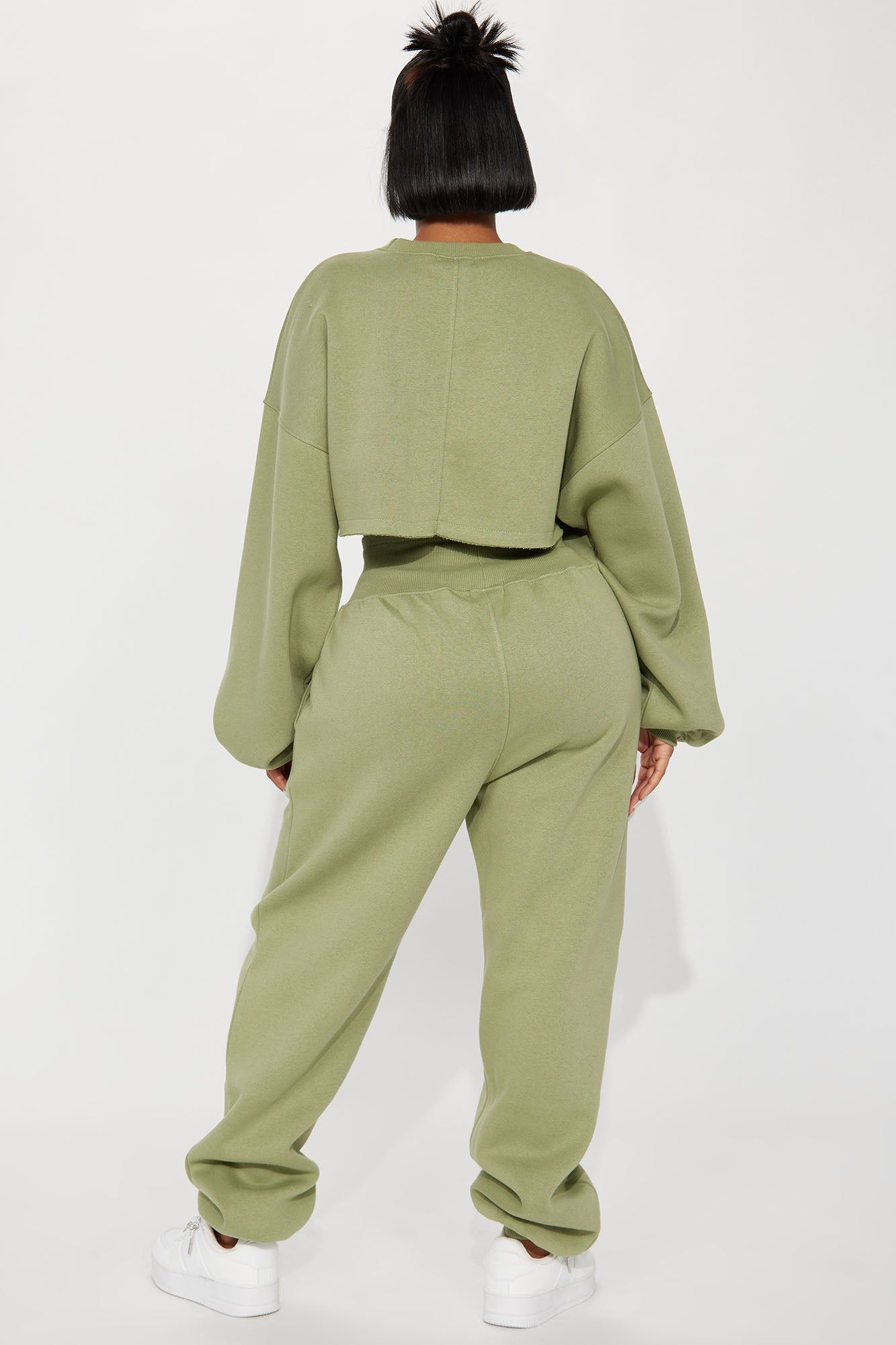 Feeling Good Fleece Jogger Set - Sage sold by Fashion Nova product image thumbnail 3
