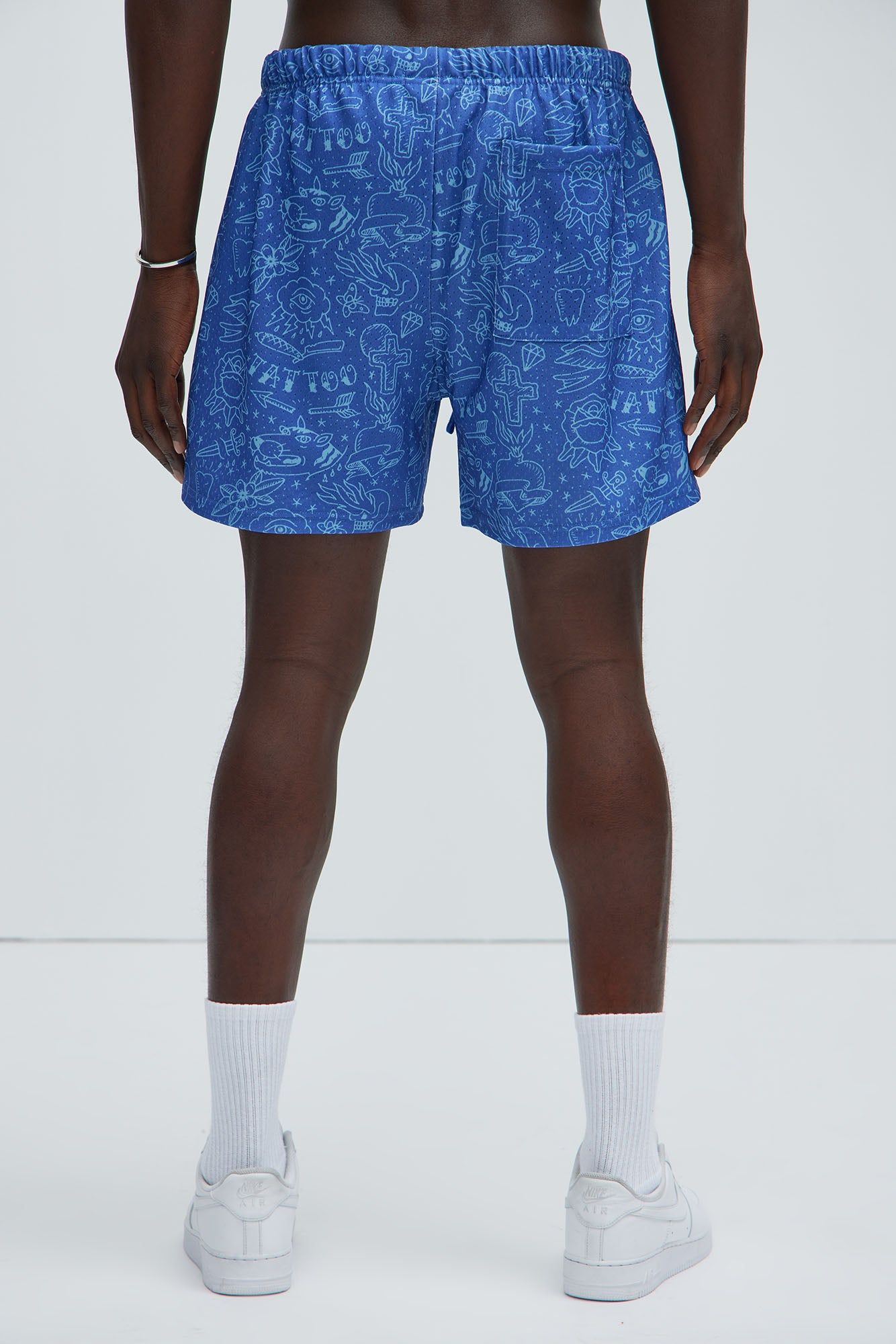 NY Mark Mesh Shorts - Blue sold by Fashion Nova product image thumbnail 4