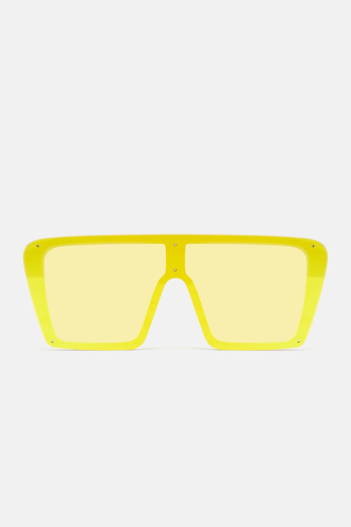 Mini Your Future Girl Sunglasses - Yellow sold by Fashion Nova product image thumbnail 2