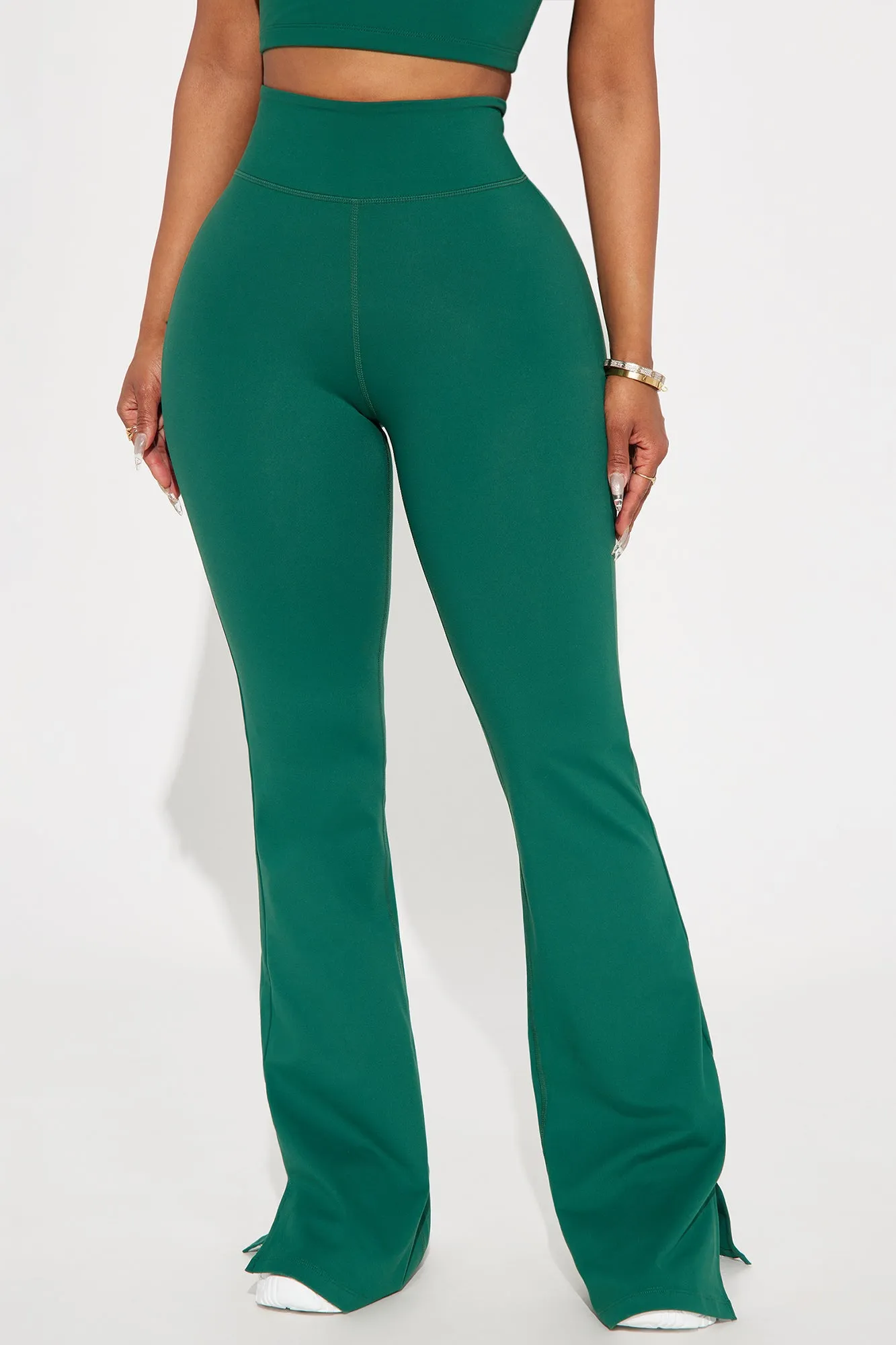 Power Flow Super Soft Active Yoga Pant - Emerald sold by Fashion Nova product image thumbnail 2