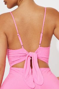Breezy Scene Jumpsuit  - Pink sold by Fashion Nova