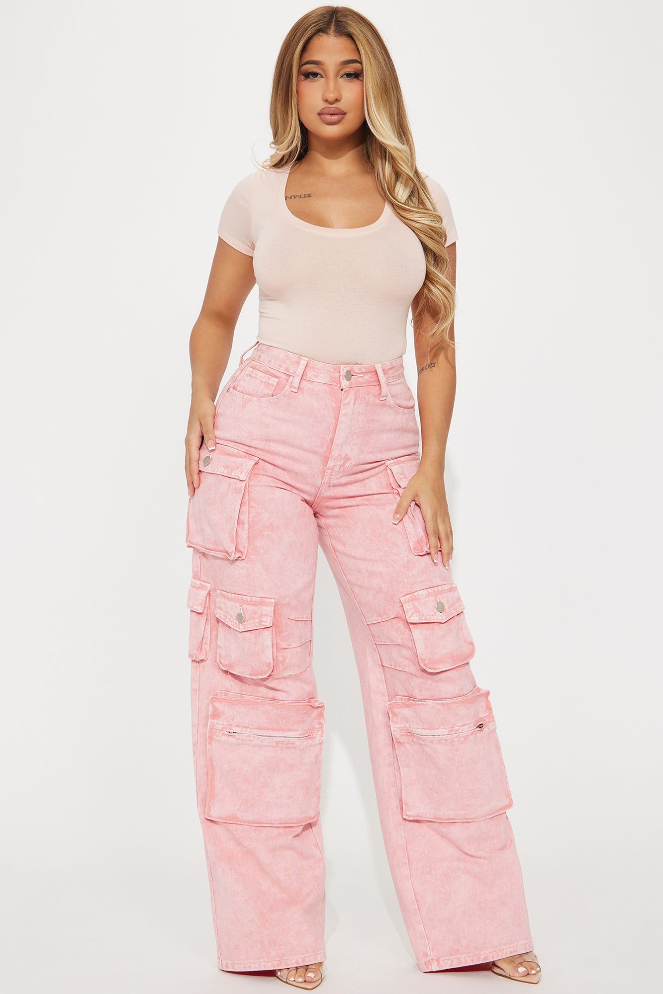 Monica Scoop Neck Top - Rose sold by Fashion Nova product image thumbnail 2