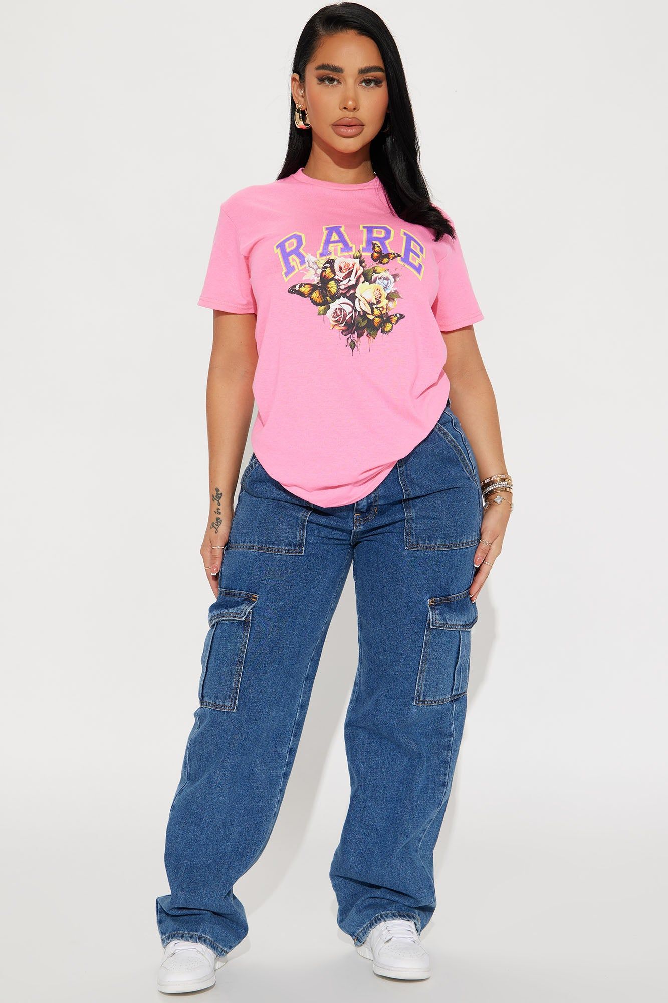 Rare To Find Graphic Tshirt - Pink sold by Fashion Nova product image thumbnail 3