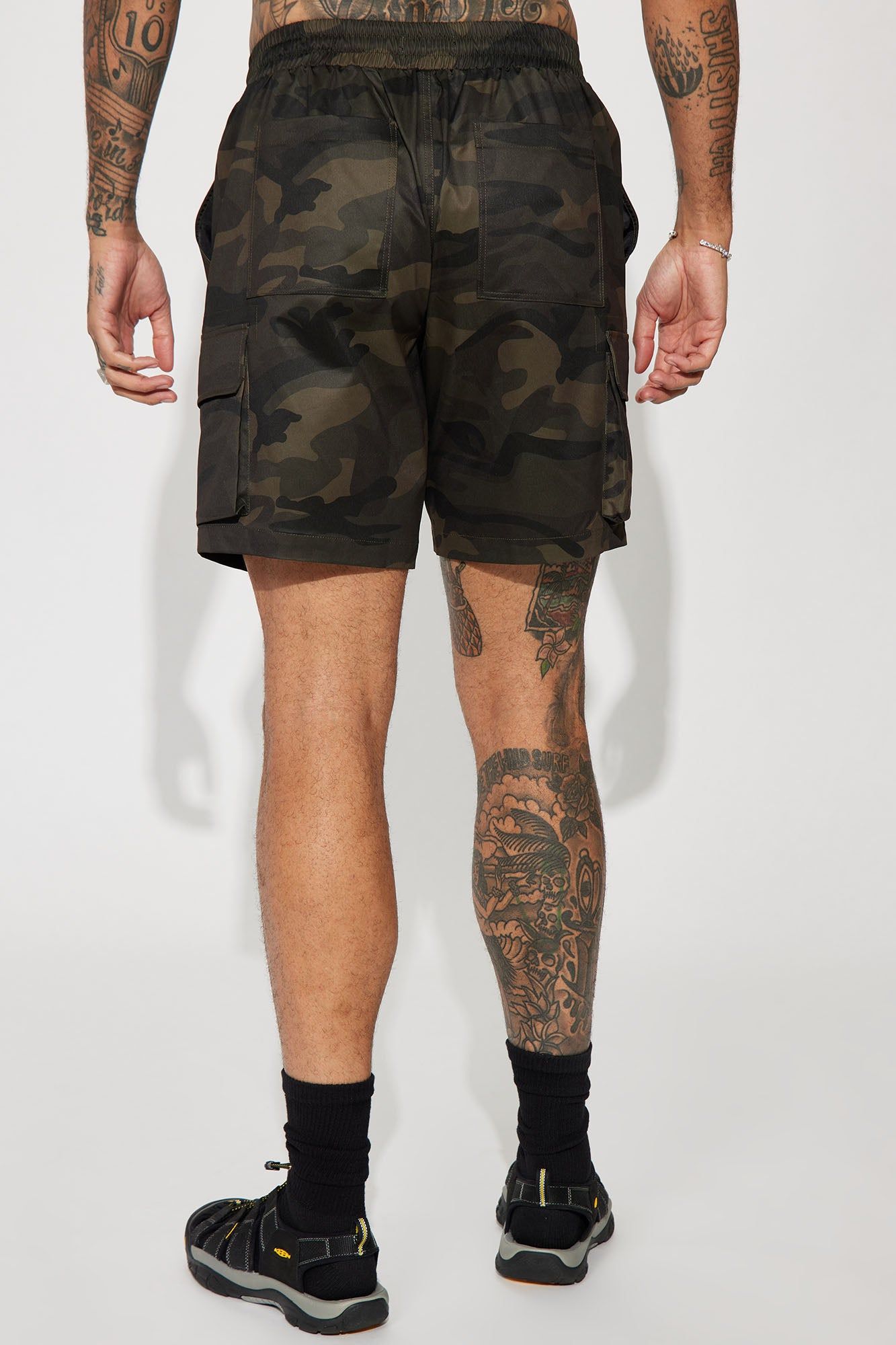 What Else Camo Cargo Shorts - Camouflage sold by Fashion Nova product image thumbnail 6