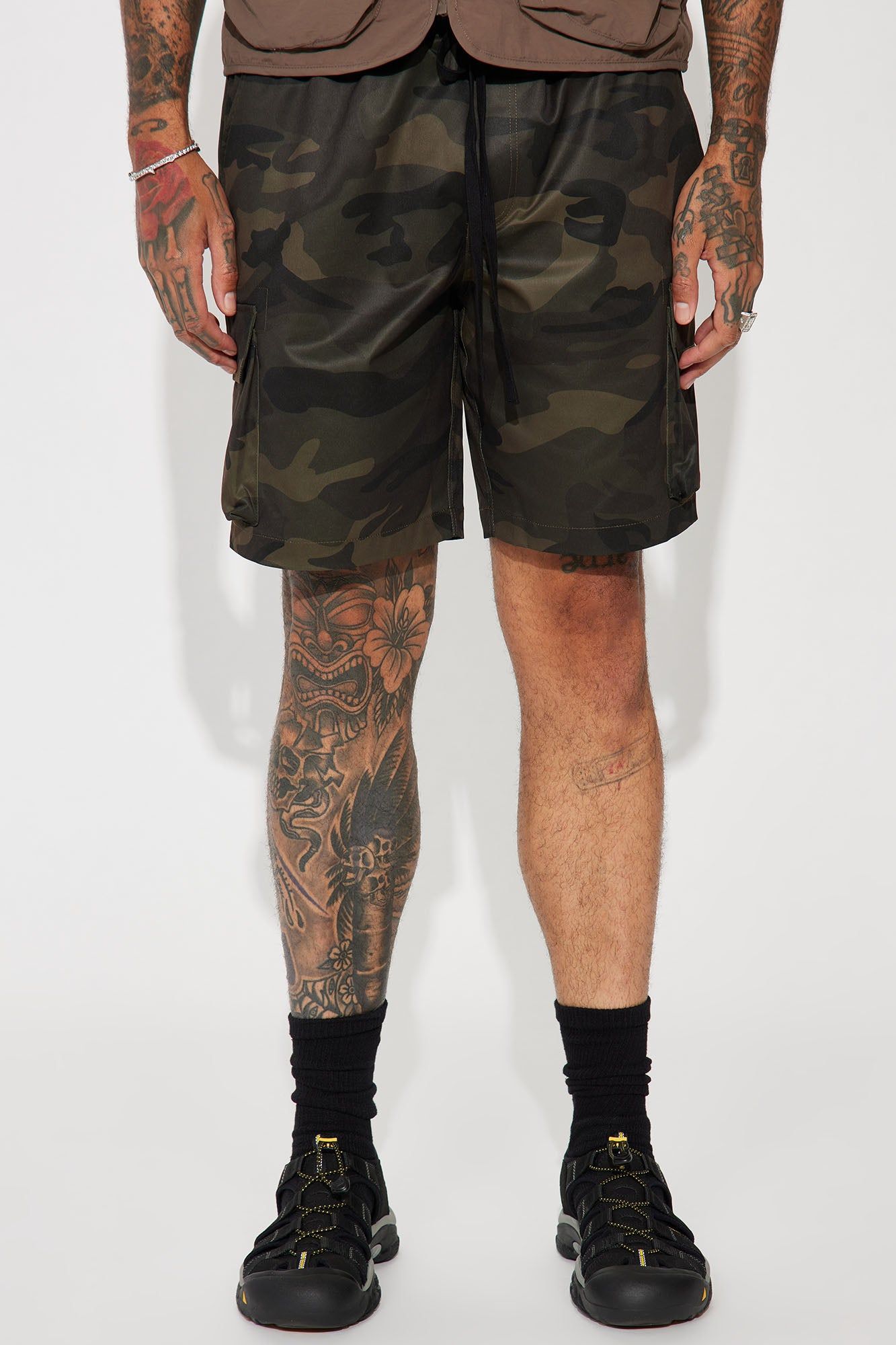 What Else Camo Cargo Shorts - Camouflage sold by Fashion Nova
