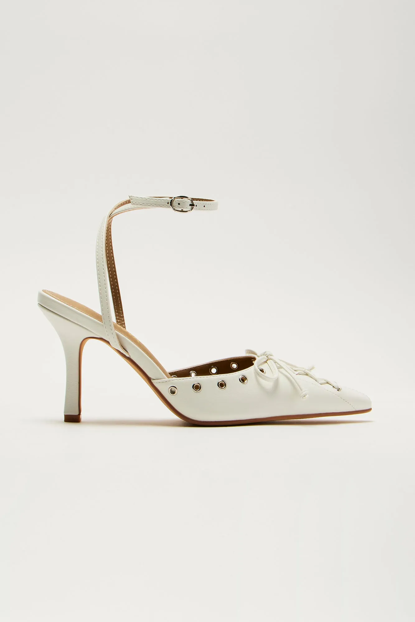 Nilah Pumps - White sold by Fashion Nova product image thumbnail 4