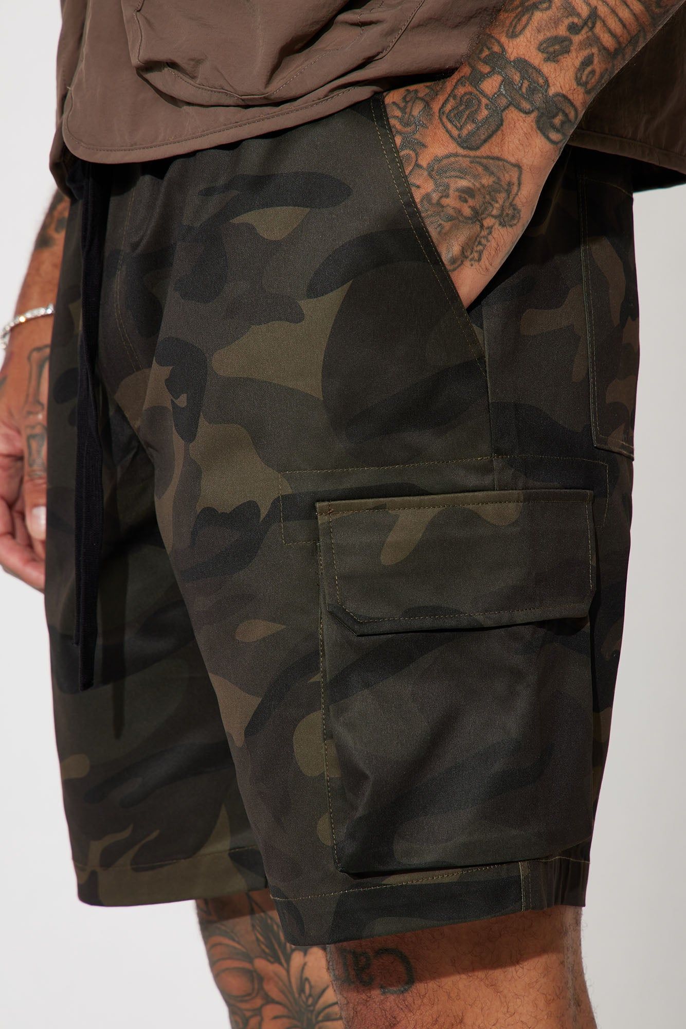 What Else Camo Cargo Shorts - Camouflage sold by Fashion Nova product image thumbnail 4