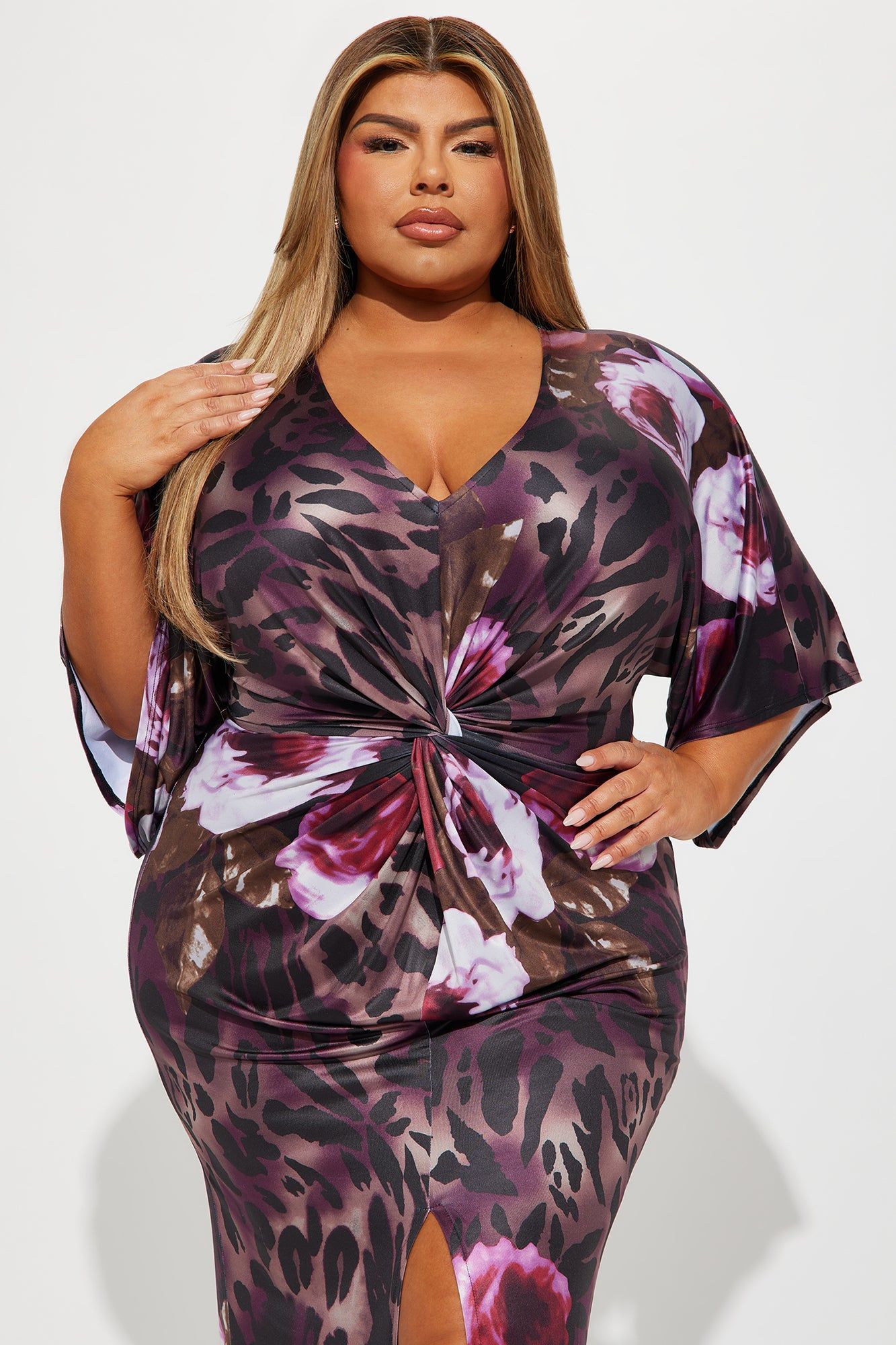 European Summer Maxi Dress - Purple/combo sold by Fashion Nova product image thumbnail 5