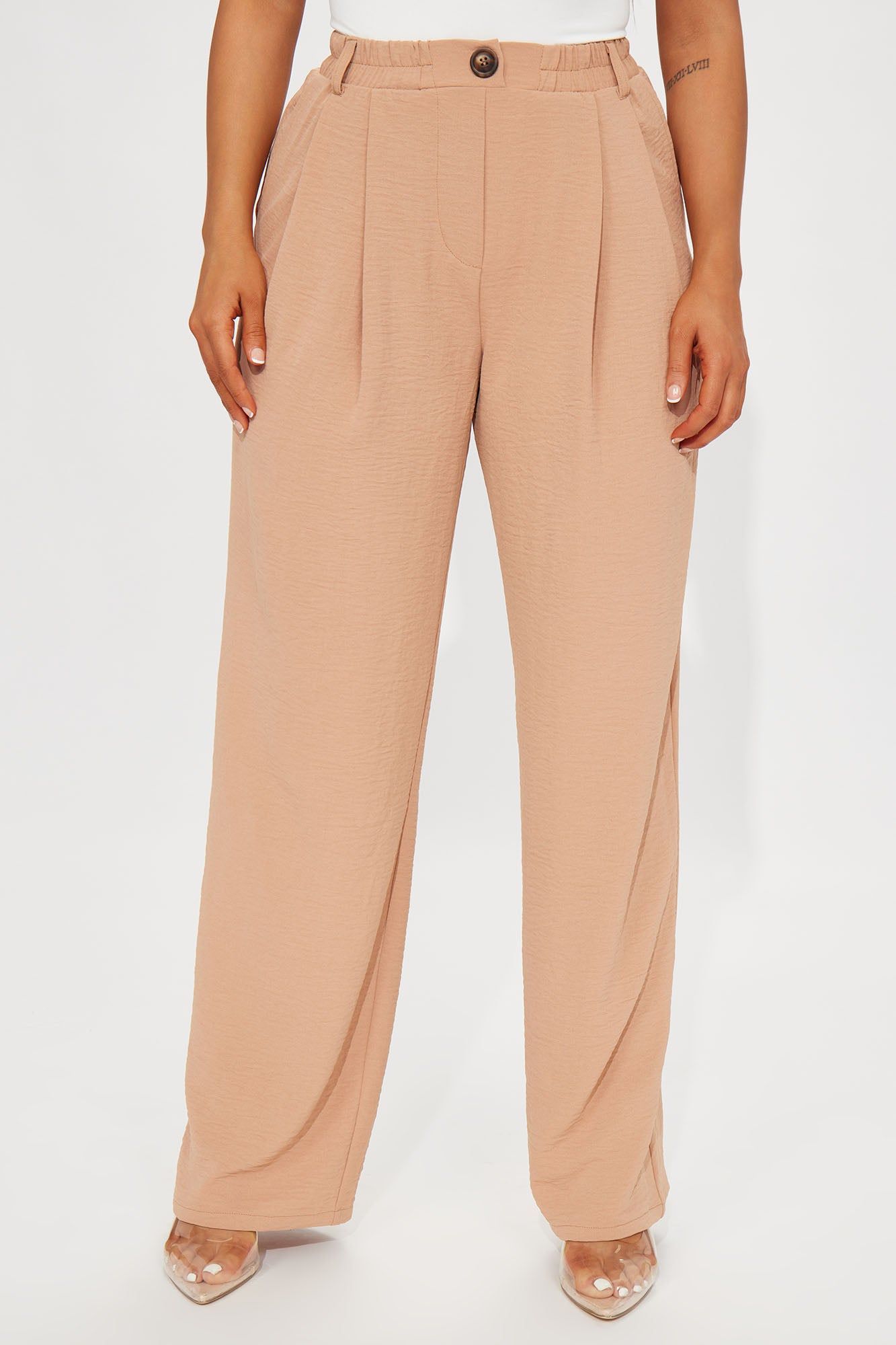 Havana Textured Trouser - Brown sold by Fashion Nova product image thumbnail 2