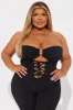 Dancing All Night Jumpsuit - Black sold by Fashion Nova