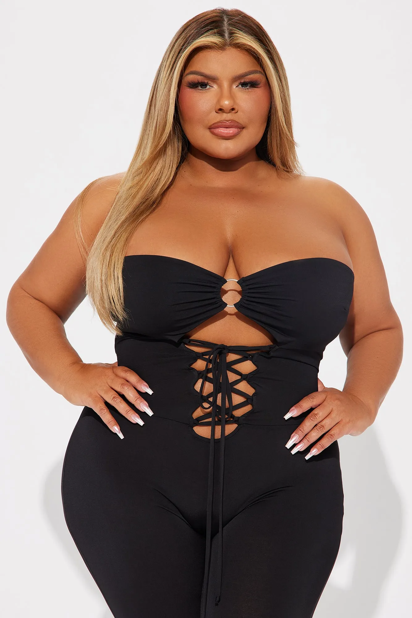Dancing All Night Jumpsuit - Black sold by Fashion Nova product image thumbnail 5