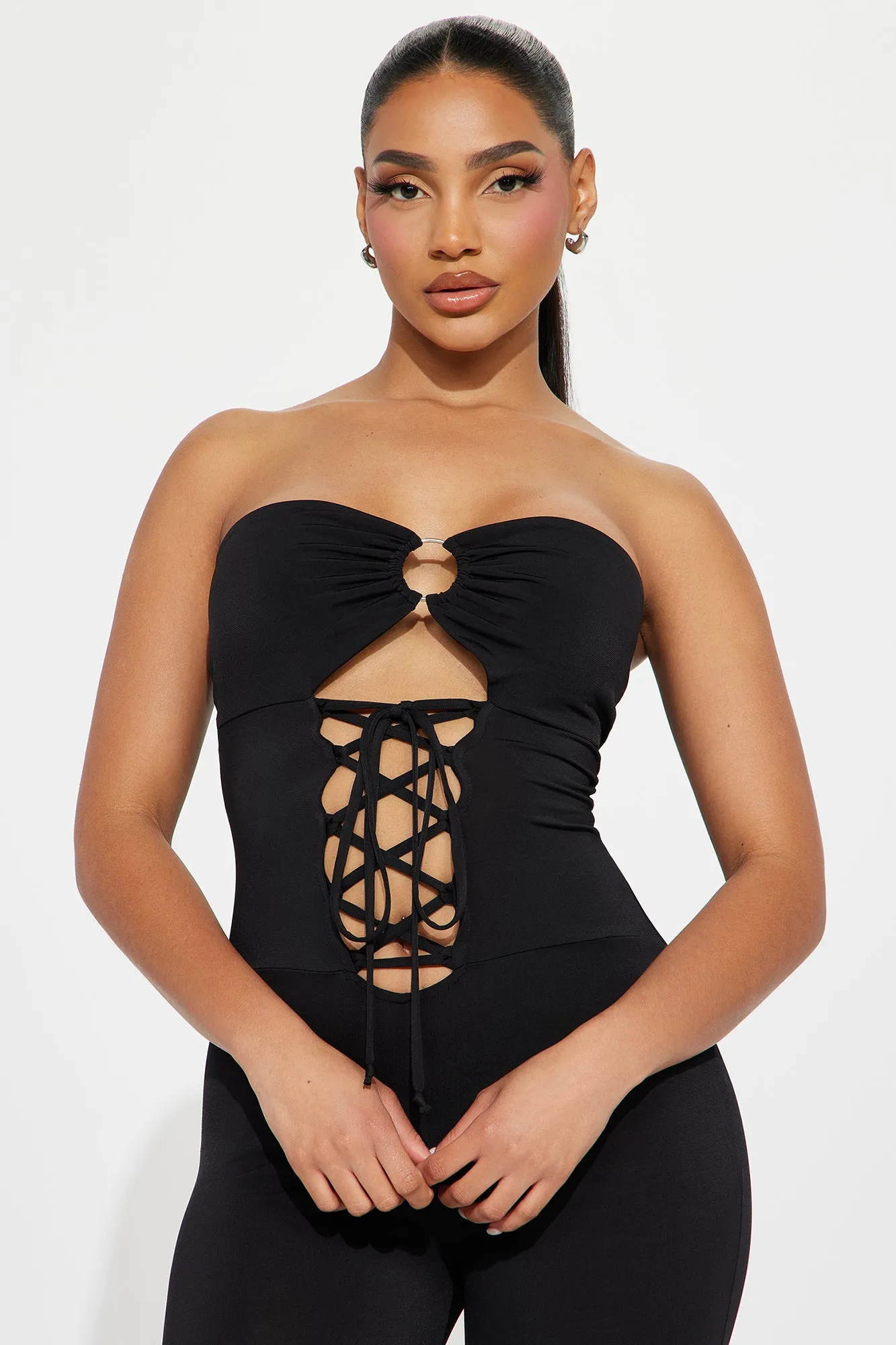 Dancing All Night Jumpsuit - Black sold by Fashion Nova product image thumbnail 2