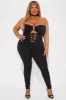 Dancing All Night Jumpsuit - Black sold by Fashion Nova