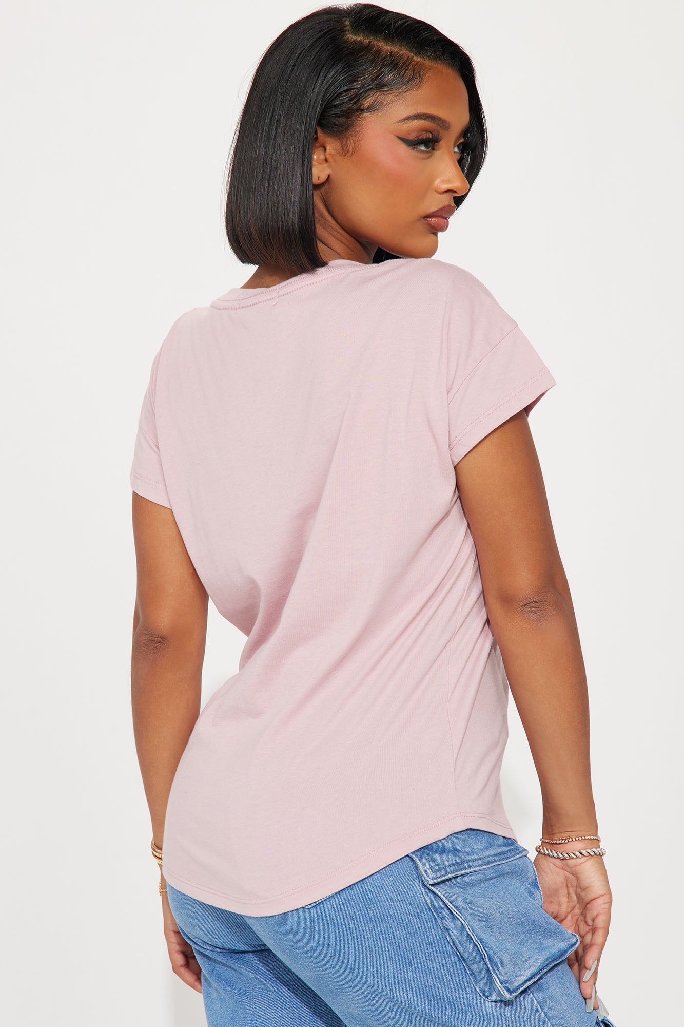 Kindness Butterfly Graphic Tee - Rose sold by Fashion Nova product image thumbnail 4