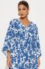 Bella Kaftan Maxi Dress - Blue sold by Fashion Nova