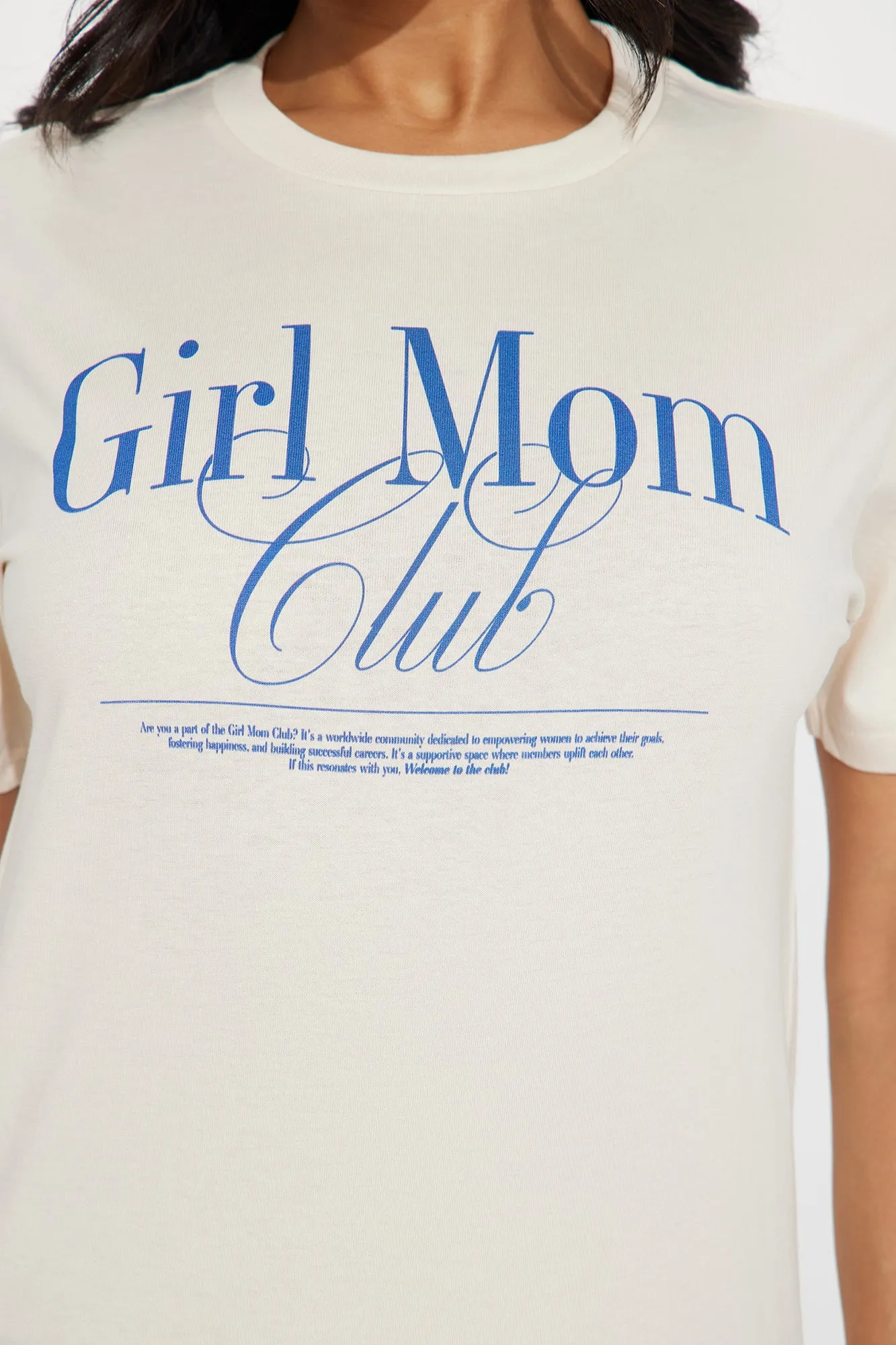 Vintage Girl Mom Club Tee - Beige sold by Fashion Nova product image thumbnail 3