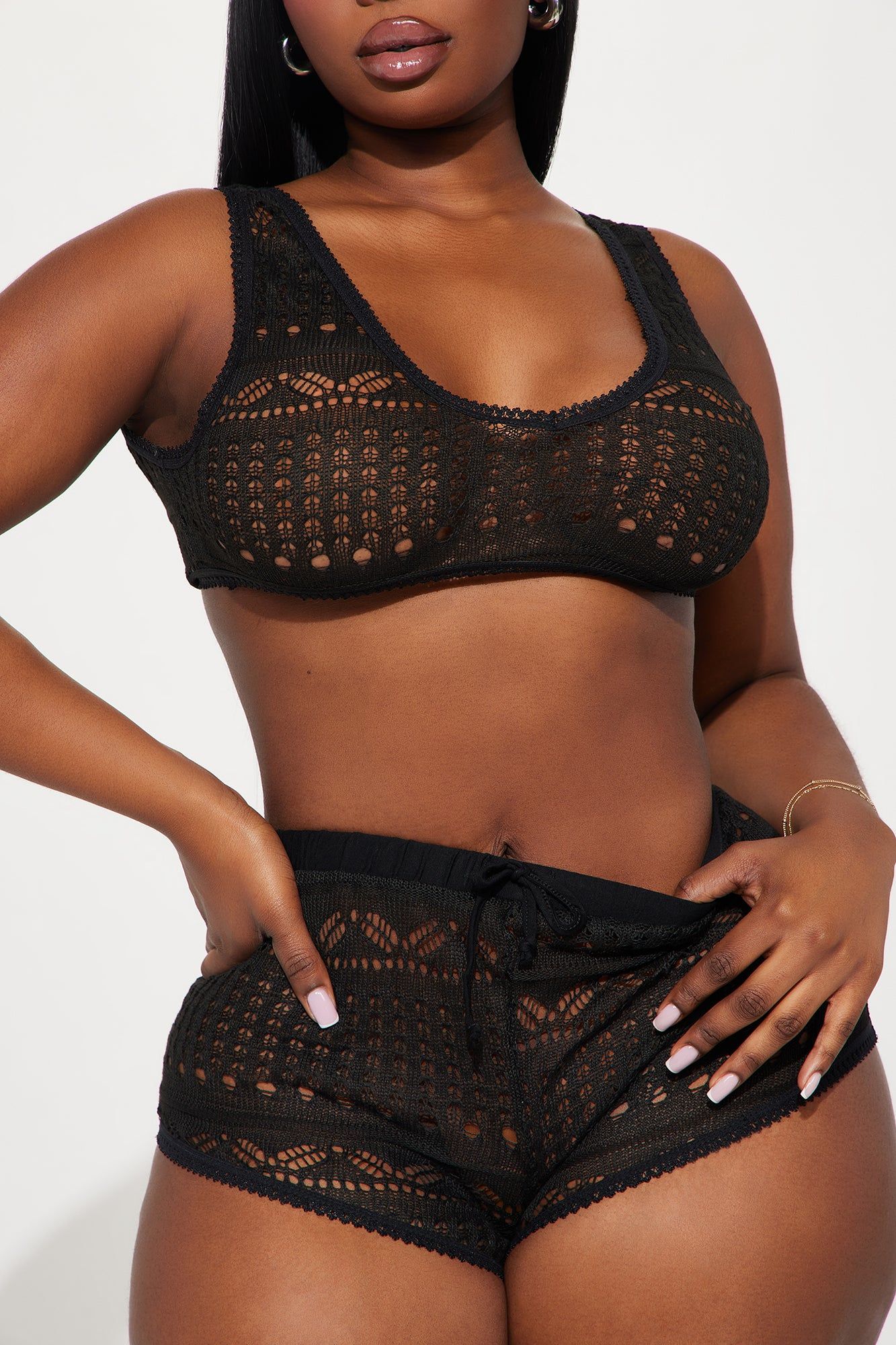Act Chill 2 Piece Set - Black sold by Fashion Nova product image thumbnail 5