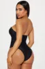 Laila Square Wire 1 Piece Swimsuit - Black sold by Fashion Nova