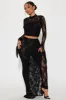 Kaya Lace Skirt Set - Black sold by Fashion Nova
