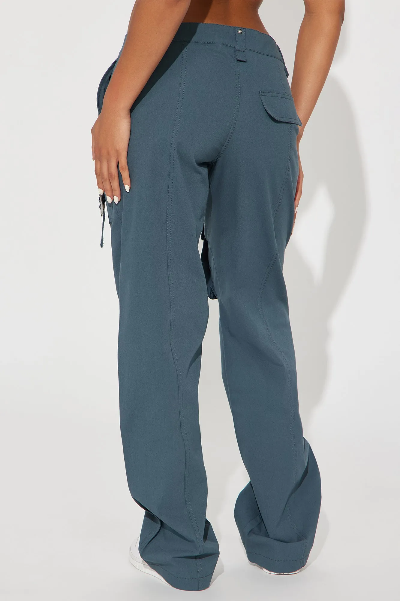 All Within Me Wide Leg Cargo Pant - Slate Blue sold by Fashion Nova product image thumbnail 3