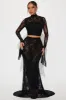 Kaya Lace Skirt Set - Black sold by Fashion Nova