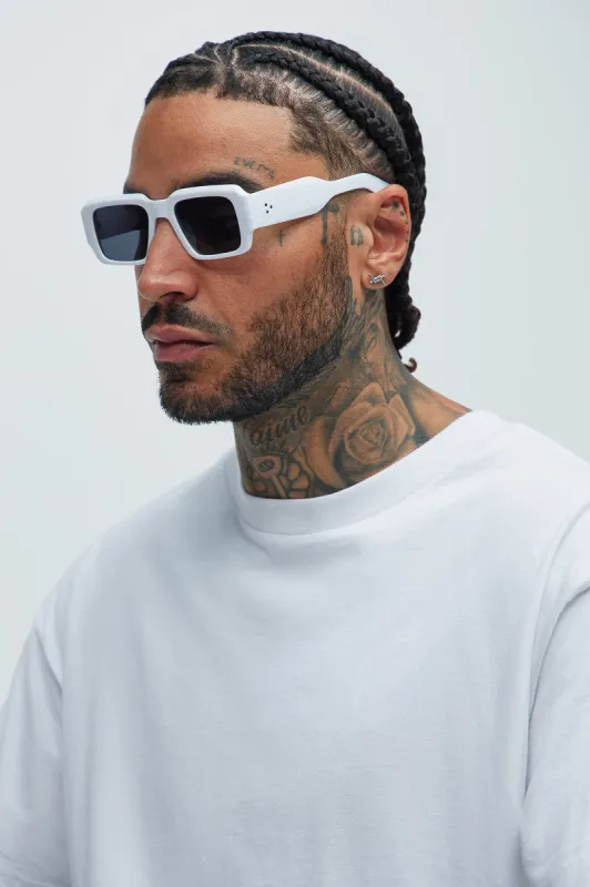 Legends Only Sunglasses - White sold by Fashion Nova