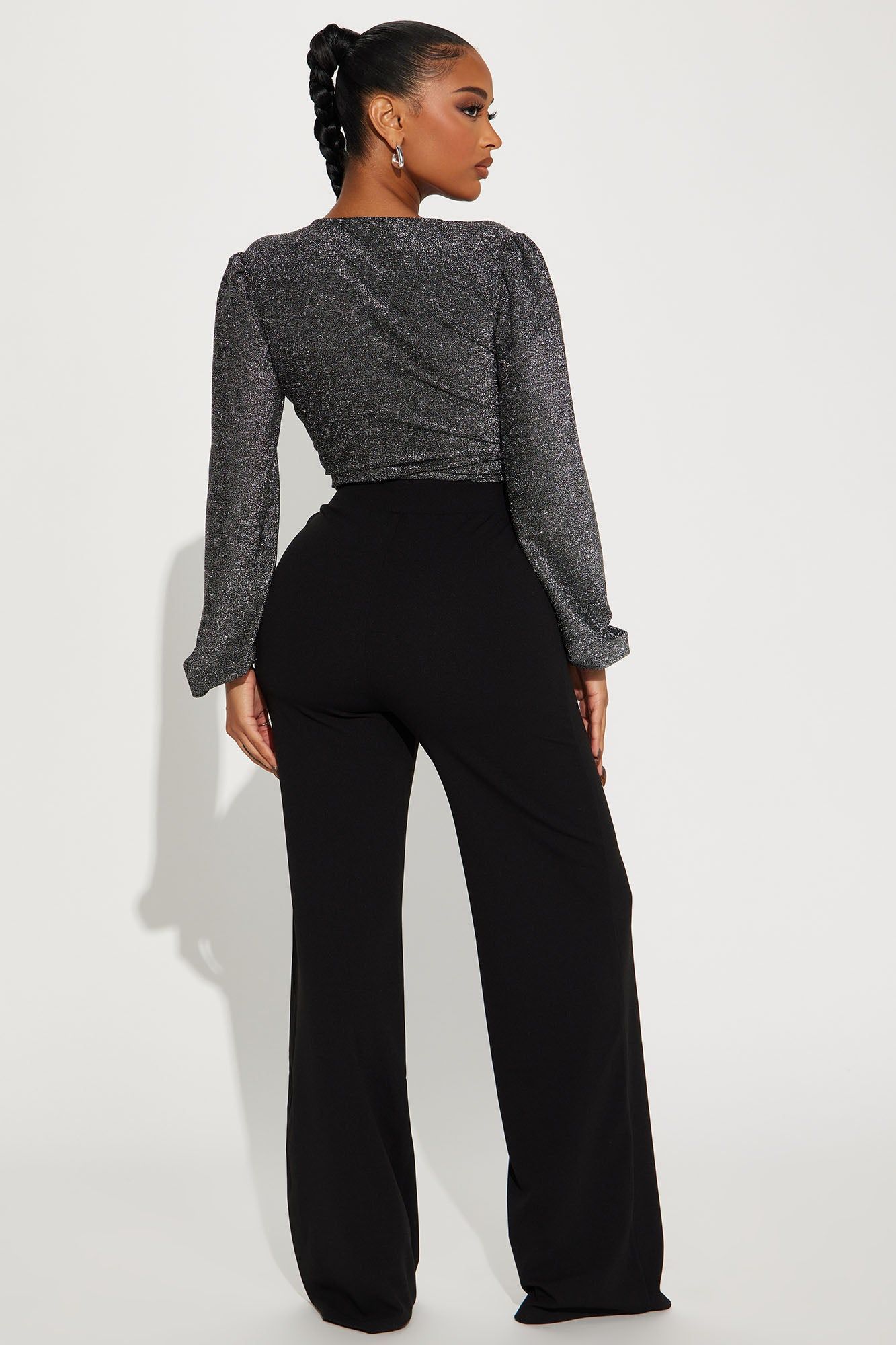 Divine Woman Jumpsuit - Silver/Black sold by Fashion Nova product image thumbnail 3