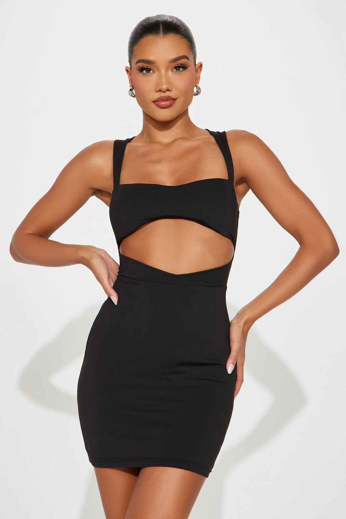 Eyes on Me Cut Out Mini Dress - Black sold by Fashion Nova product image thumbnail 2