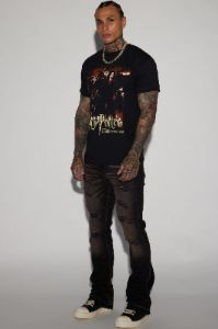 Harry Potter Short Sleeve Tee - Black sold by Fashion Nova
