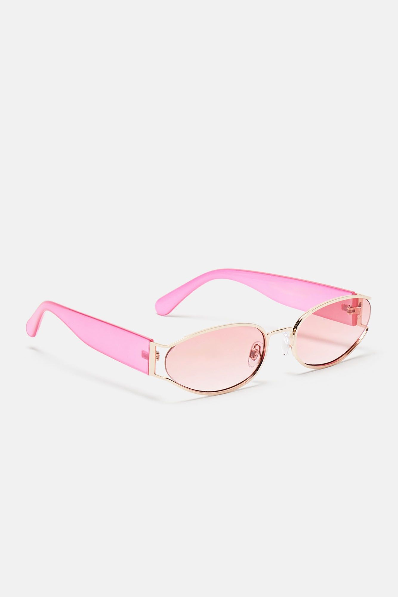 What We Know Sunglasses - Pink sold by Fashion Nova product image thumbnail 3