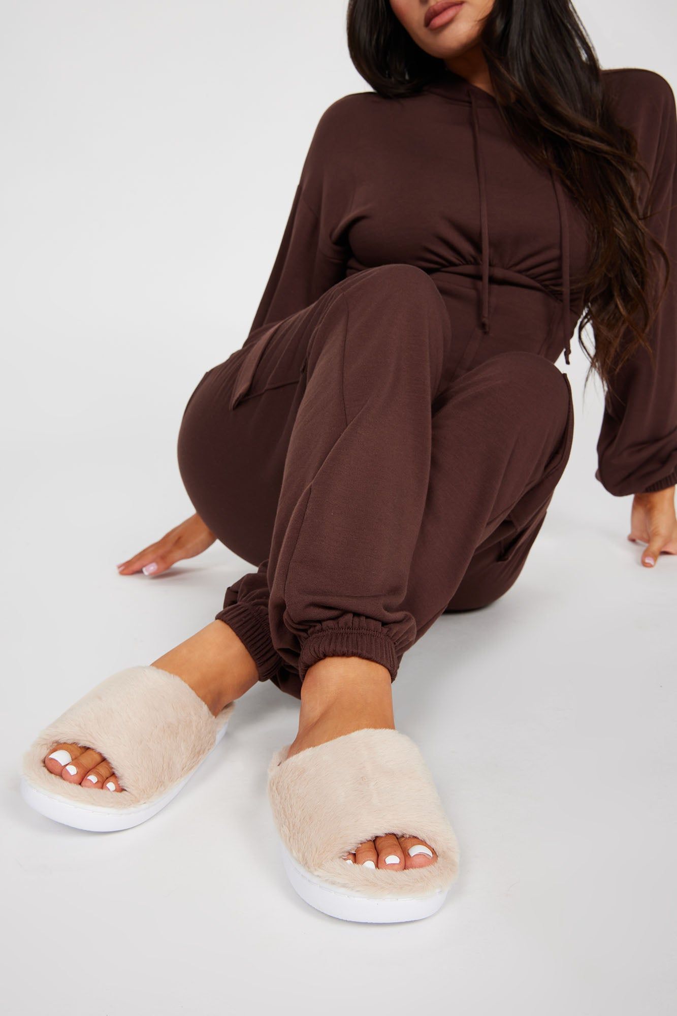 All You Got Casual Slides - Beige sold by Fashion Nova