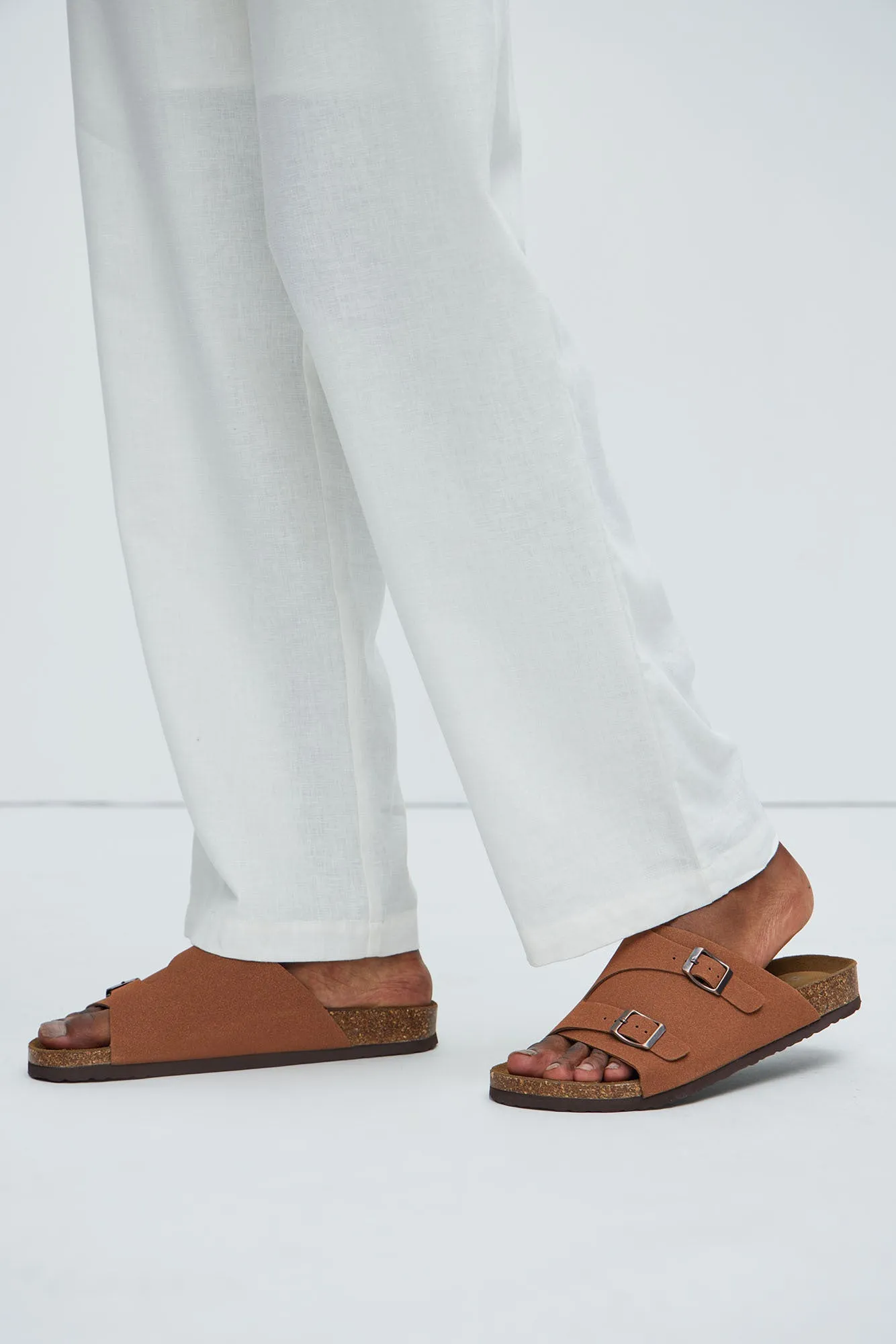 Kauai Slides - Brown sold by Fashion Nova