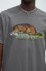 Superior Life Short Sleeve Tee - Charcoal sold by Fashion Nova