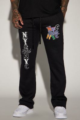 NYC Loyal Sweatpant - Black sold by Fashion Nova