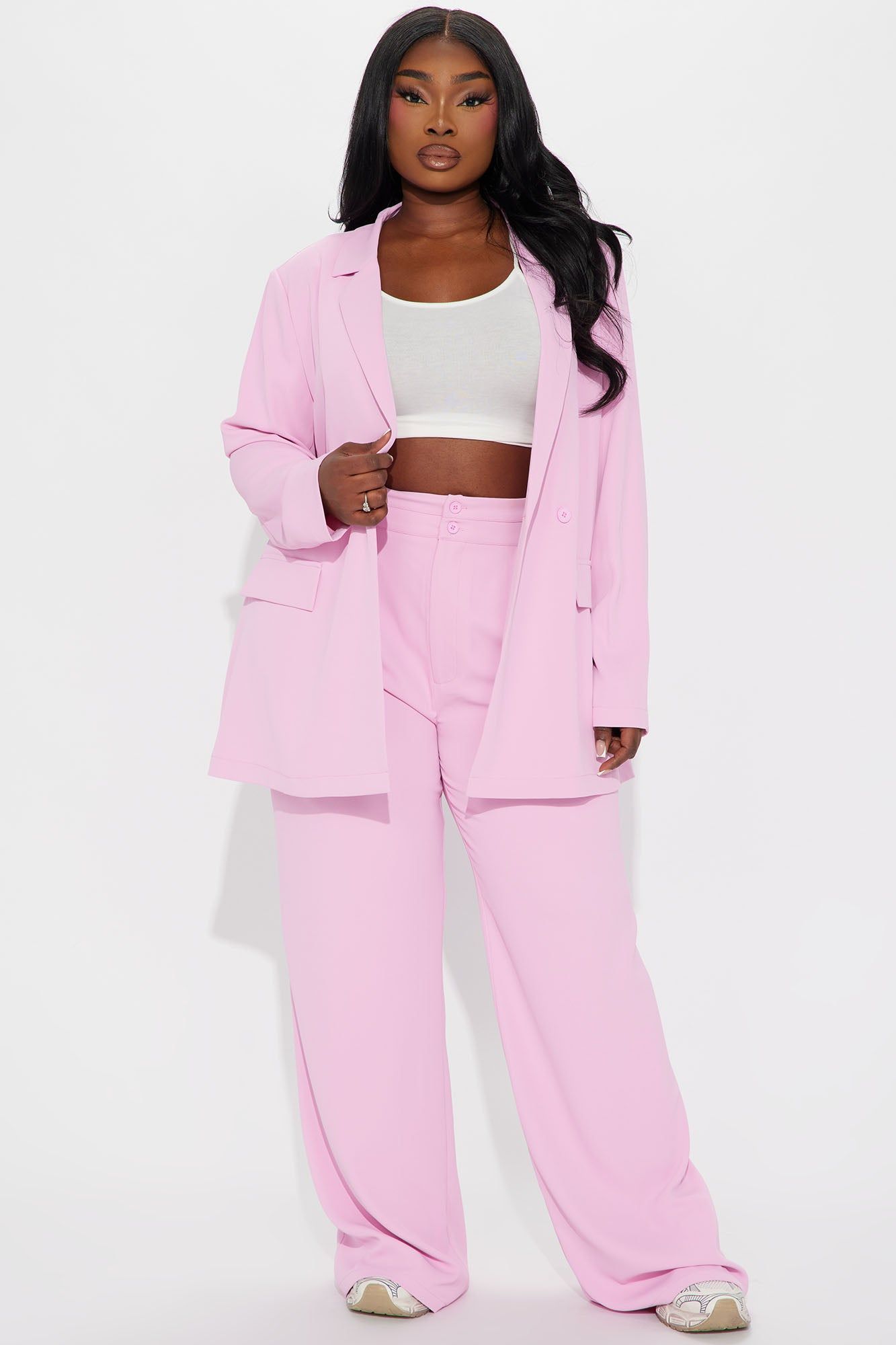 Krystal Blazer Set - Pink sold by Fashion Nova product image thumbnail 4