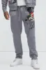 Ed Hardy Love Kills Skull Sweatpants - Grey sold by Fashion Nova