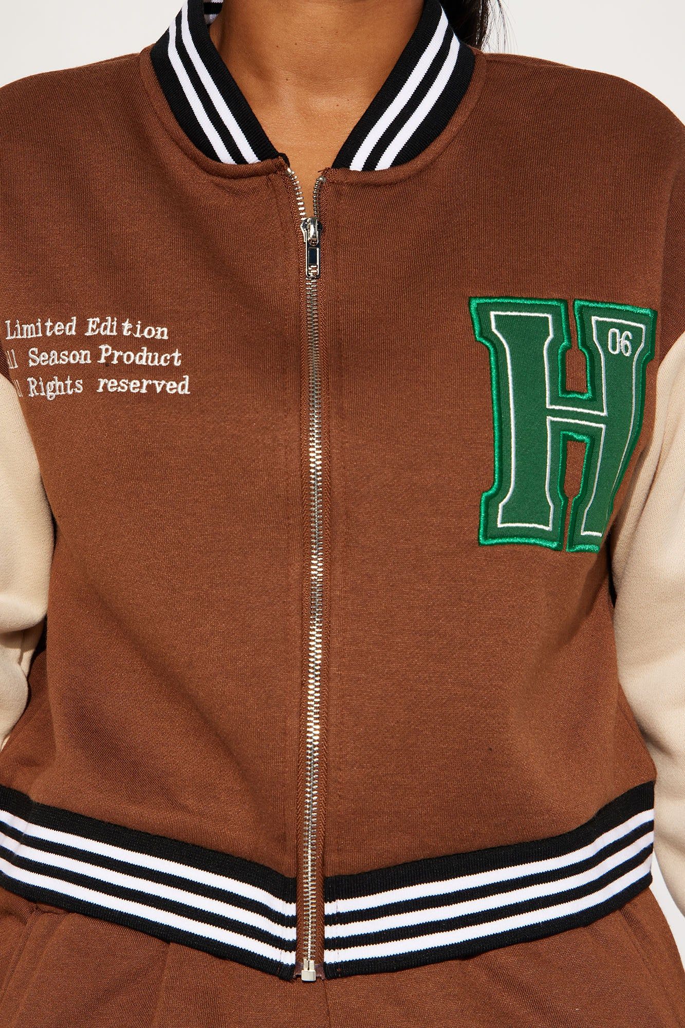 Game Day Jogger Set - Brown/combo sold by Fashion Nova product image thumbnail 4