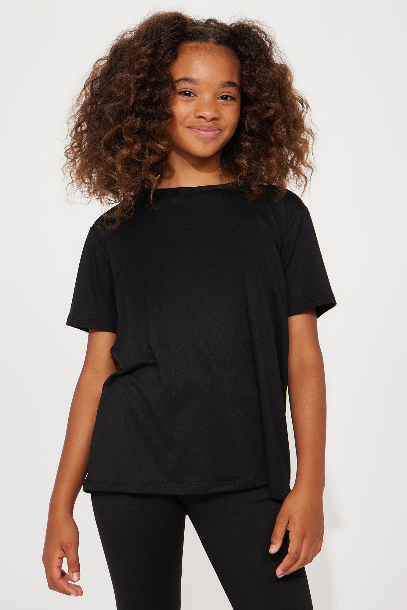 Mini Weekend Vibes II Legging Set - Black sold by Fashion Nova product image thumbnail 2