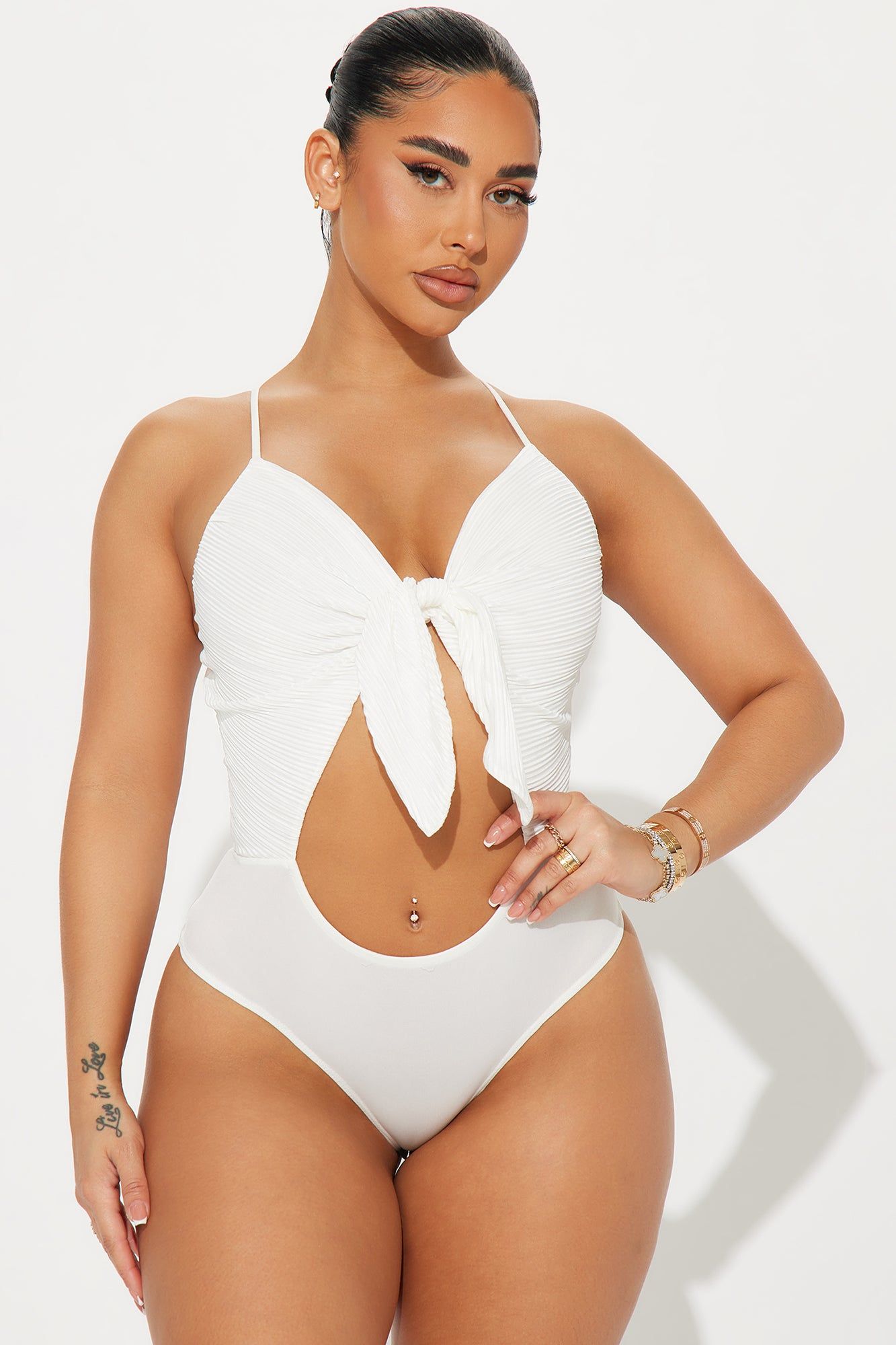 Leia Pant Set - White sold by Fashion Nova