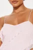 Rheya Mesh Micro Mini Dress - Pink sold by Fashion Nova