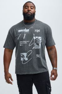 NYC Gallery Short Sleeve Tee - Black sold by Fashion Nova