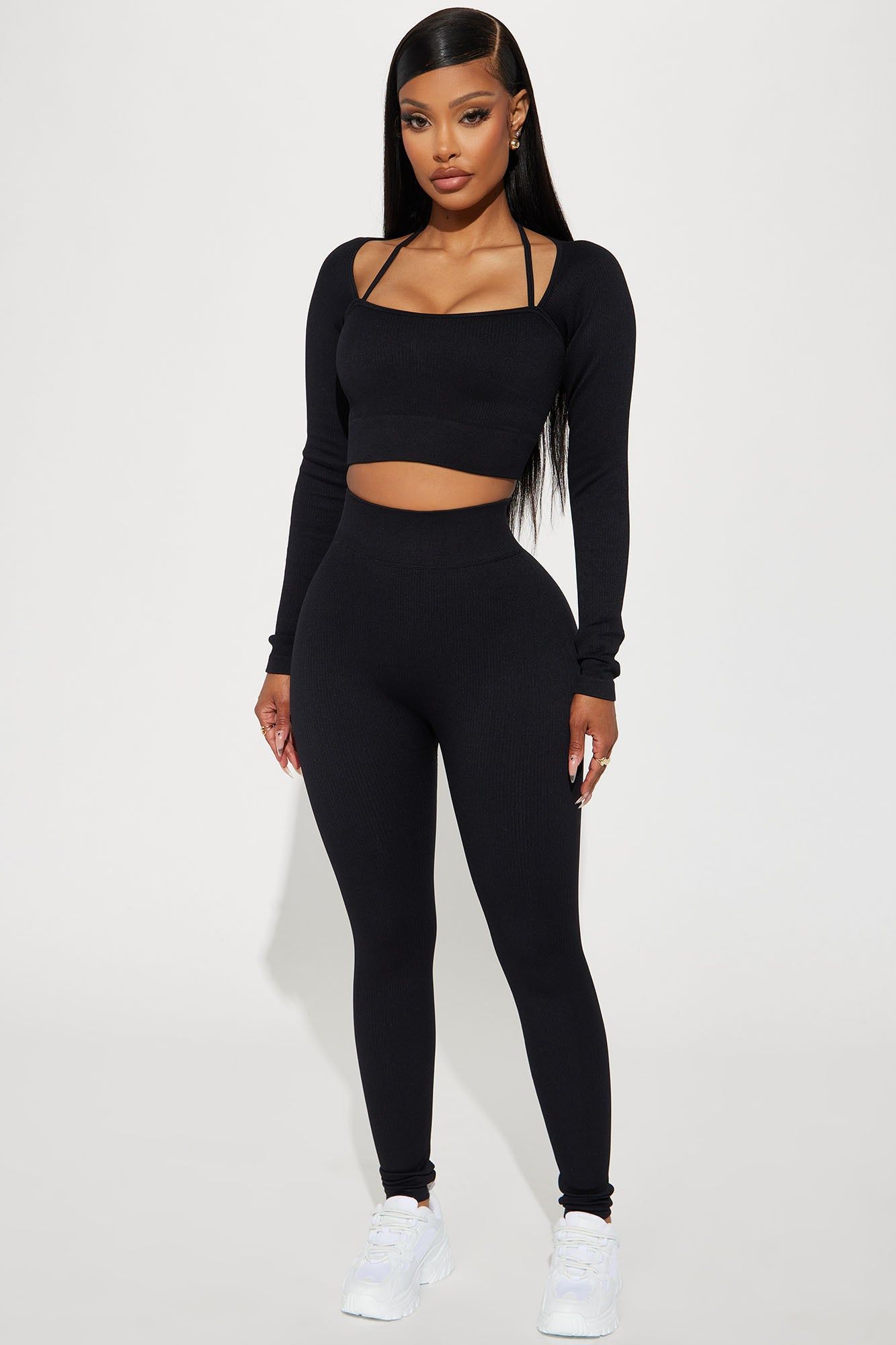 New Body Active Legging - Black sold by Fashion Nova