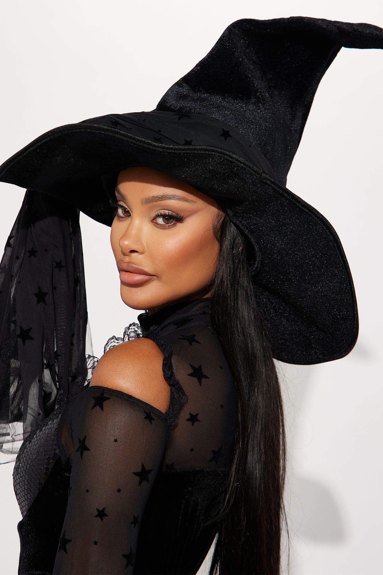 Star Magic Witch 2 Piece Costume Set - Black sold by Fashion Nova product image thumbnail 3