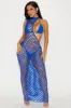 Beach Breeze 3 Piece Bikini Set - Royal sold by Fashion Nova